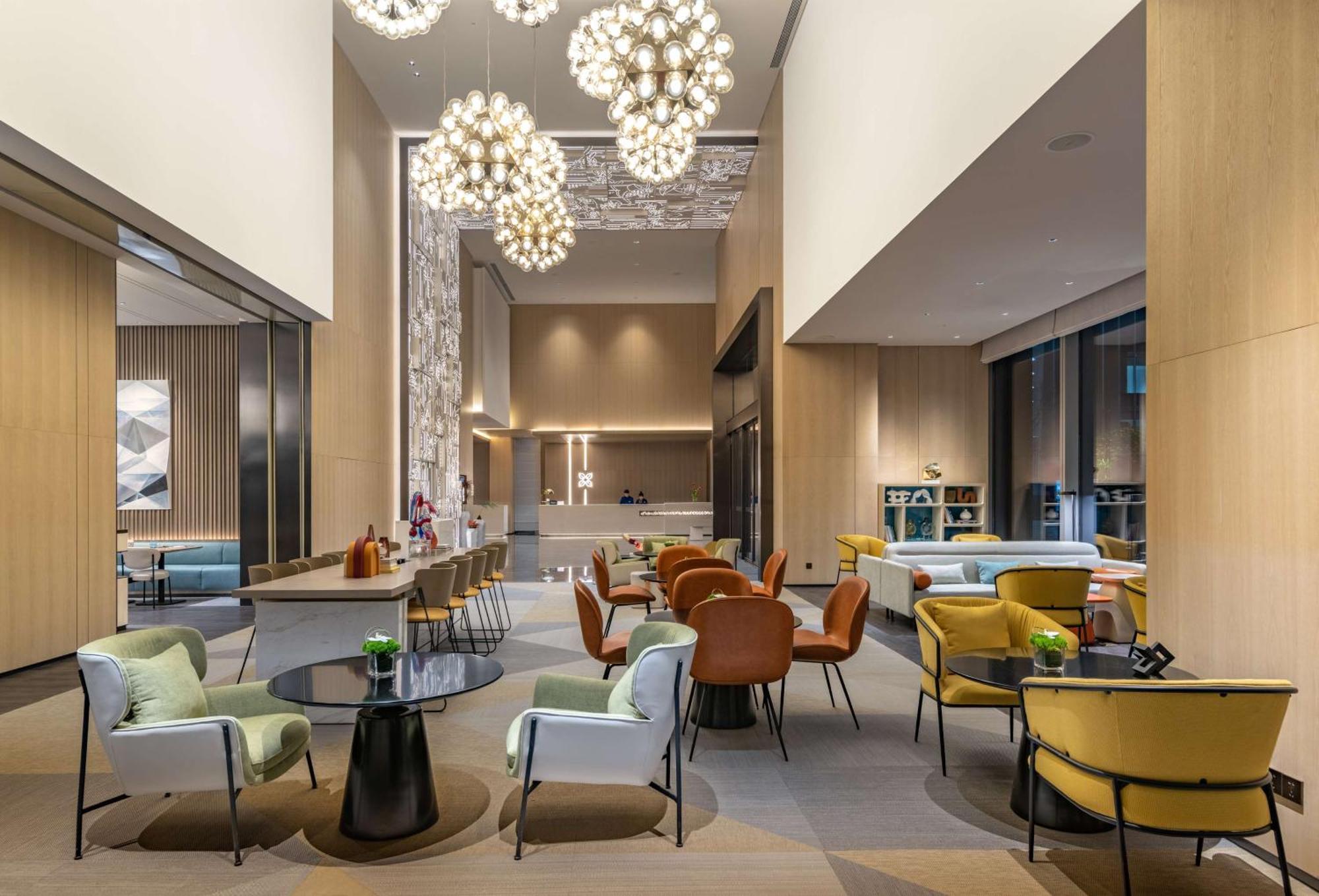 Hilton Garden Inn Shenzhen World Exhibition & Convention Center Esterno foto