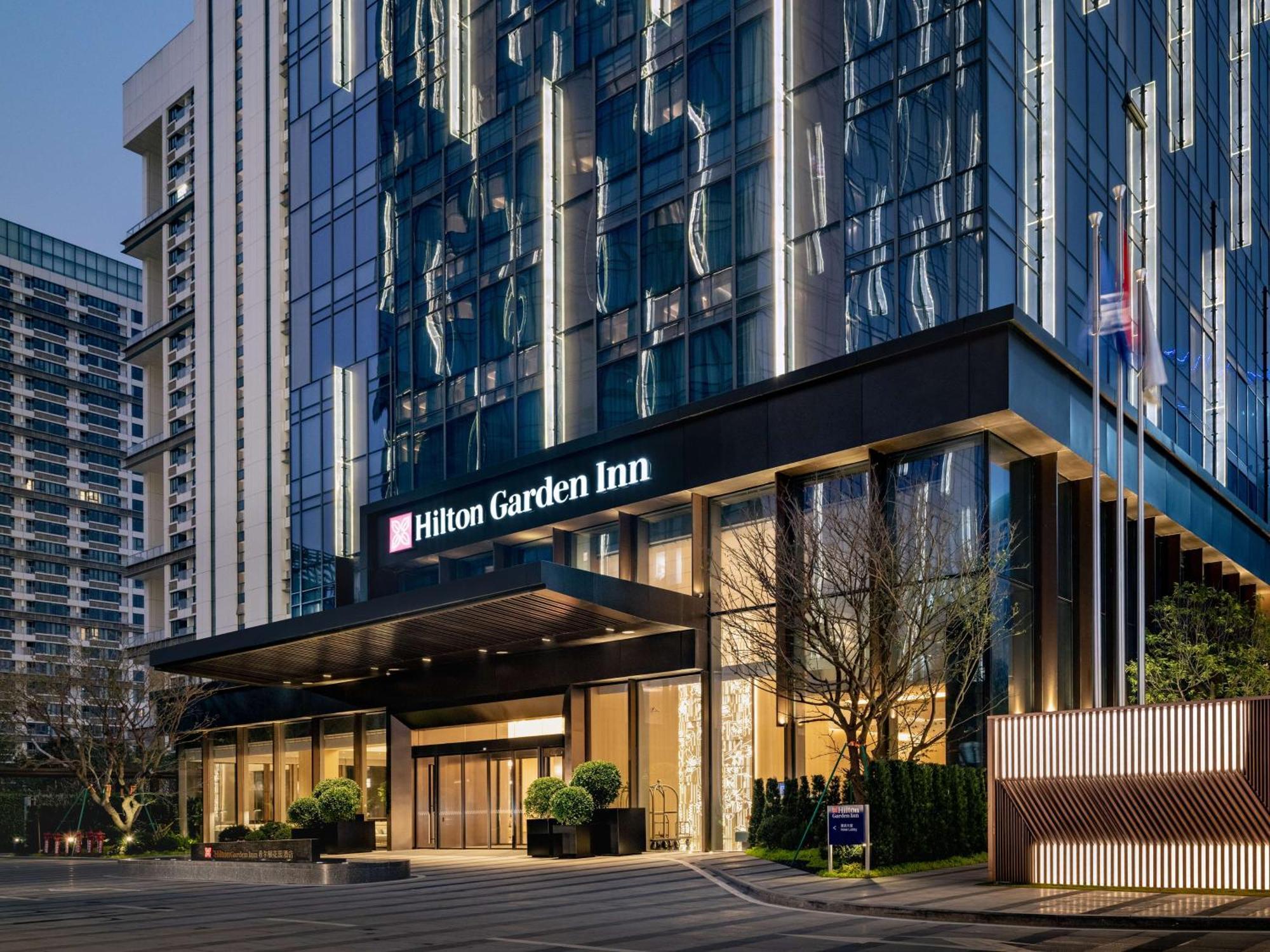 Hilton Garden Inn Shenzhen World Exhibition & Convention Center Esterno foto